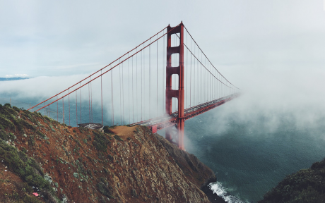Bridge in Fog