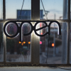 Open Sign Open Sign in window with orange lights - Photo by Luke Southern on Unsplash